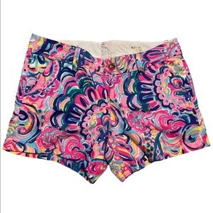 Lilly Pulitzer Callahan short psychedelic sunshine